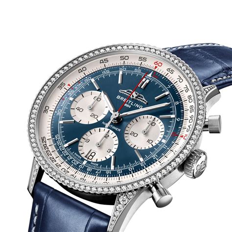 diamond bezel breitling uk|Breitling navitimer diamond bezel.